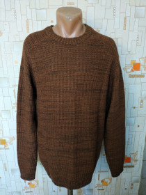 Светри Свитера ^/--/^ Джемпер чоловічий коричневий F &amp; F коттон-акрил p-p XL ^_^^^ Джемпер мужской коричневый F &amp; F коттон-акрил p-p XL - фото фото фото