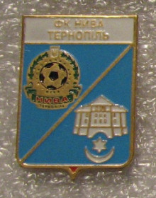 Спортивні Спортивные ^/--/^ значок футбол Украина - ФК Нива Тернополь, Тернопольская  область . ^_^^^ значок футбол Україна - ФК Нива Тернопіль, Тернопільська область. - фото фото фото