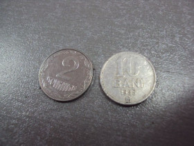 Молдова Молдова ^/--/^ монета молдова 10 бани 1995 №9069 ^_^^^ монета молдова 10 лазні 1995 No /--/ 9069 - фото фото фото