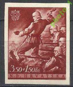 Інші країни Другие страны ^/--/^ Хорватия 1944 легион война 1 /--/ м. ^_^^^ Хорватія 1944 легіон війна 1 /--/ м. - фото фото фото