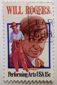 Північна Америка Северная Америка ^/--/^ США 1979 Уилл Роджерс, гашеная (I) ^_^^^ 1979 — Вілл Роджерс, гашена (I) - фото фото фото