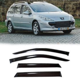 Зовнішній Внешний ^/--/^ Дефлектори вікон Hic   (вітровики) Peugeot 307 SW Wagon 2002-2008 P /--/ 10902 ^_^^^ Дефлекторы окон Hic (ветровики) Peugeot 307 SW Wagon 2002-2008 P /--/ 10902 - фото фото фото