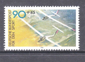 Освоєння космосу Освоение космоса ^/--/^ Авиация . Германия 1981 г  MNH - ^_^^^ Німеччина 1981 р MNH - фото фото фото