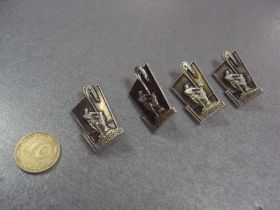 Геральдика Геральдика ^/--/^ знак петродворец самсон фонтан контурный лот 7 шт №189 ^_^^^ знак петродворець самсон фонтан контурний лот 7 шт No /--/ 189 - фото фото фото
