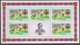 Гана Гана ^/--/^ Гана 1974 ФУТБОЛ ЧЕМПИОНАТ МИРА МЮНХЕН КУБОК СПОРТ ИГРА МАТЧ ЧЕМПИОНЫ М-л 30 /--/ р Mi.565 /--/ х /--/ 5 /--/ шт+купон $4.25 ^_^^^ Гана 1974 ФУТБОЛ ЧЕМПІОНАТ СВІТУ МЮНХЕН КУБОК СПОРТ ГРА МАТЧ ЧЕМПІОНИ М-л 30 /--/ р Mi.565 /--/ х /--/ 5 /--/ шт+купон $4.25 - фото фото фото