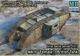 : : ^/--/^ Master Box 72006 MK II &amp;quot;Female&amp;quot; British Tank, Arras Battle period, 1917, 1/72 ^_^^^ Master Box 72006 MK II &amp;quot;Female &amp;quot; British Tank, Arras Battle period, 1917, 1/72 - фото фото фото