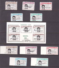Транспорт Транспорт ^/--/^ Авиация EU  Гернси - Сарк MNH -  надпечатки  1963 г и 1965 г - зуб + б/з ^_^^^ Авіація EU Гернсі - Сарк MNH - надпечатки 1963 р і 1965 р - зуб + б/з - фото фото фото