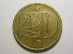 Чехословаччина Чехословакия ^/--/^ Чехословакия 20 геллеров 1978 года 37425 ^_^^^ Чехословаччина 20 геллерів 1978 року 37425 - фото фото фото