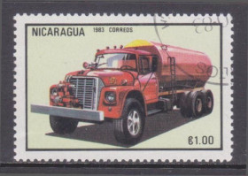 Центральна Америка Центральная Америка ^/--/^ Никарагуа 1983 ПОЖАРНАЯ МАШИНА ПОЖАРНЫЙ ТРАНСПОРТ ПОЖАРНИКИ МЧС СТАНДАРТ КЛАССИКА ПОЧТА Mi.2458 ^_^^^ Нікарагуа 1983 пожежна машина пожежний транспорт пожежники МНС СТАНДАРТ КЛАСИКА ПОШТА Mi.2458 - фото фото фото