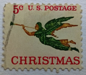 Північна Америка Северная Америка ^/--/^ США 1965 Рождество, гашеная ^_^^^ 1965 — Різдво, гашена - фото фото фото