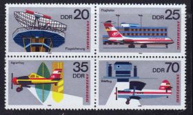 Транспорт Транспорт ^/--/^ Транспорт. Авиация. ГДР 1980 г MNH - ^_^^^ Транспорт. Авіація. НДР 1980 MNH - фото фото фото