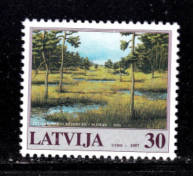 Балтійські країни Балтийские страны ^/--/^ Латвия  1997 г MNH - природа ^_^^^ Латвія 1997 MNH - природа - фото фото фото