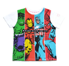 Футболки, майки Футболки, майки ^/--/^ Белая футболка marvel primark на мальчика 1,5-2 года ^_^^^ Біла футболка marvel primark на хлопчика 1,5-2 роки - фото фото фото