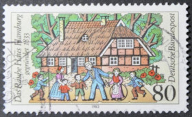 Інше Другое ^/--/^ ФРГ 150 лет дому для детей-сирот и престарелых в Гамбурге 1983 ^_^^^ ФРН 150 років будинку для дітей-сиріт і людей похилого віку в Гамбурзі 1983 - фото фото фото