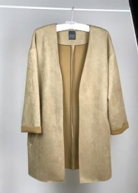 Пальто Пальто ^/--/^ Удлиненный замшевый пиджак от primark S-M oversize ^_^^^ Подовжений замшевий піджак від primark S-M oversize - фото фото фото