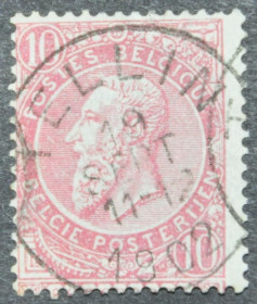 Інше Другое ^/--/^ Бельгия Стандарт Король Леопольд II 1893-1894 ^_^^^ Бельгія Стандарт Король Леопольд II 1893-1894 - фото фото фото