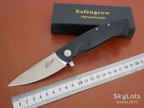 Ножі, мультітули Ножи, мультитулы ^/--/^ Eafengrow EF /--/ 26, D /--/ 2, G /--/ 10 черный, Флиппер, Тактический, подшипник, EDC, Outdoor, Liner Lock ^_^^^ Eafengrow EF /--/ 26, D /--/ 2, G /--/ 10 чорний, Фліппер, Тактичний, підшипник, EDC, Outdoor, Liner Lock - фото фото фото