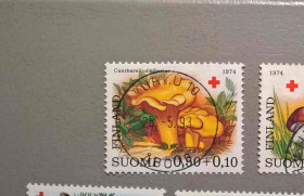 Фауна Фауна ^/--/^ Финляндия Флора Грибы 1974 ^_^^^ Фінляндія Флора Гриби 1974 - фото фото фото