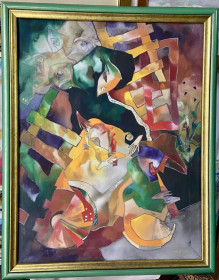 Картини, Гравюри, Живопис та Графіка Картины, Гравюры, Живопись и Графика ^/--/^ О. Драшкаба.   На шовкові ^_^^^ О. Драшкаба. На шелкове - фото фото фото