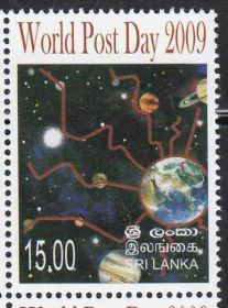 Шрі-Ланка Шри-Ланка ^/--/^ Шри-Ланка 2009 КОСМОС ВСЕЛЕННАЯ ГАЛАКТИКА СОЛНЕЧНАЯ СИСТЕМА ПЛАНЕТЫ ЗЕМЛЯ ПОЧТА СВЯЗЬ Rs 15.00** MNH ^_^^^ Шрі-Ланка 2009 Космос Всесвітня галактика сонячна система планети Землі пошта зв'язок Rs 15.00** MNH - фото фото фото