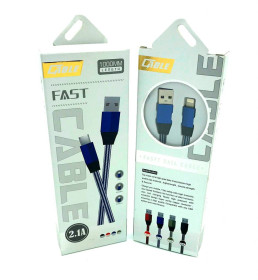Кабелі Кабели ^/--/^ USB кабель / Дата кабель Fast Charge I-101 white-box Lighting Blue ^_^^^ Дата кабель Fast Charge I-101 white-box Lighting Blue - фото фото фото