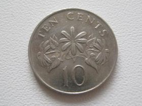 Сінгапур Сингапур ^/--/^ Сингапур 10 центов 1991 года 34451 ^_^^^ Сінгапур 10 центів 1991 року 34451 - фото фото фото