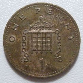 Єлизавета II (після ) Елизавета II (после ) ^/--/^ Велика Британія 1 пенні 1989 року 43068 ^_^^^ Великобритания 1 пенни 1989 года 43068 - фото фото фото