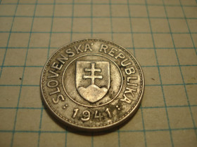 Словаччина Словакия ^/--/^ 1 /--/ кр 1941  Словаччина ^_^^^ 1 /--/ кр 1941 Словаччина - фото фото фото