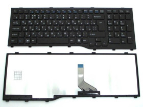 Клавіатури Клавиатуры ^/--/^ Клавиатура для Fujitsu Lifebook AH /--/ 532, A /--/ 532, N /--/ 532, NH /--/ 532 (RU Black with Frame) ^_^^^ Клавіатура для Fujitsu Lifebook AH /--/ 532, A /--/ 532, N /--/ 532, NH /--/ 532 (RU Black with Frame). - фото фото фото