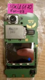 Системні та дисплейні плати Системные и дисплейные платы ^/--/^ Nokia 6170 RM-47 плата верхняя ^_^^^ Nokia 6170 RM-47 плата верхня - фото фото фото