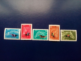 СРСР - СССР - ^/--/^ Марки CCCР, 1968 Коневодство и конный спорт, серия, негаш ^_^^^ Марки CCCР, 1968 Конярство і кінний спорт, серія, негаш - фото фото фото