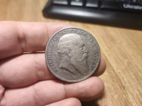 Німецька імперія (-) Германская империя (-) ^/--/^ 5 МАРОК ФРИДРИХ 1902 Г ^_^^^ 5 Марок Фрідріх 1902 - фото фото фото