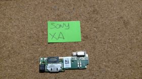 Роз'єми, гнізда Разъемы, гнезда ^/--/^ Sony F /--/ 3111 3112 Xperia XA нижняя плата с разъёмом питания ^_^^^ Sony F /--/ 3111 3112 Xperia XA нижня плата з роз'ємом живлення - фото фото фото