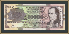 Парагвай Парагвай ^/--/^ Парагвай 10000 гуарани 2004 P-224  (224 /--/ a) UNC ^_^^^ Парагвай 10000 гуарані 2004 P-224 (224 /--/ a) UNC - фото фото фото