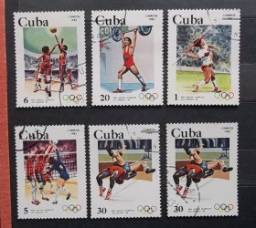 Спорт Спорт ^/--/^ Куба 1983 г - Олимпийские игры, Лос-Анджелес &amp;apos;84 ^_^^^ Куба 1983 р - Олімпійські ігри, Лос-Анджелес &amp;apos;84 - фото фото фото