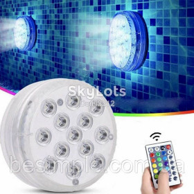 Інша техніка Другая техника ^/--/^ Универсальная LED подсветка RGB с пультом, Rainbow Light Show / Водонепроницаемый светильник ^_^^^ Універсальна LED підсвічування RGB з пультом, Rainbow Light Show / Водонепроникний світильник - фото фото фото