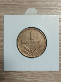 Португалія Португалия ^/--/^ Португалія 1 ескудо 1975 ^_^^^ Португалия 1 эскудо 1975 - фото фото фото