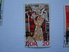 Інші країни Другие страны ^/--/^ ГДР, Михель, Германия 2010, 2053, 25 лет городу Eisenhuttenstadt. ^_^^^ НДР, Міхель, Німеччина 2010, 2053, 25 років місту Eisenhuttenstadt. - фото фото фото