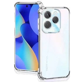 Чохли, бампера Чехлы, бампера ^/--/^ Чохол Fiji Proof для Tecno Spark 20 Pro (KJ /--/ 6) прозорий бампер з посиленими бортами Transparent ^_^^^ Fiji Proof для Tecno Spark 20 Pro (KJ /--/ 6) прозрачный бампер с усиленными бортами Transparent - фото фото фото