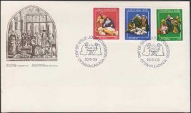 Америка Америка ^/--/^ Канада 1982 РОЖДЕСТВО ХРИСТИАНСКИЙ ПРАЗДНИК ТРАДИЦИИ РЕЛИГИЯ ЖИВОТНЫЕ ОВЦЫ КПД Mi.859-861 EUR 4.50 ^_^^^ Канада 1982 Різдво Християнський святик традиції релігії тваринні вівці ККД Mi.859-861 EUR 4.50 - фото фото фото