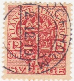 Скандинавія Скандинавия ^/--/^ Швеция 1911 г. № 48 гашеная ^_^^^ Швеція 1911 р. No 48 гашена - фото фото фото