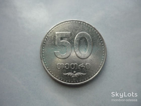 Грузія Грузия ^/--/^ Грузия 50 тетри 2006 зл/г /--/ 0,5 ^_^^^ Грузія 50 тетрі 2006 зл/г /--/ 0,5 - фото фото фото