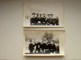 Листи, фото Письма, фото ^/--/^ Две фотографии моряки , Одесса 1986 г. ^_^^^ Дві фотографії моряки, Одеса 1986 р. - фото фото фото