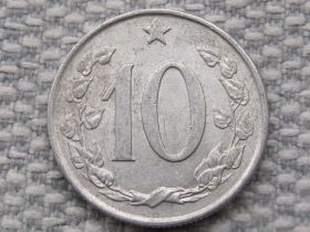 Чехословаччина Чехословакия ^/--/^ Чехословакия 10 геллеров 1969 года #2735 ^_^^^ Чехословаччина 10 геллерів 1969 року #2735 - фото фото фото