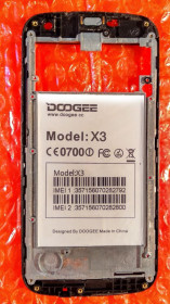 Комплектуючі для корпусів Комплектующие для корпусов ^/--/^ Doogee X /--/ 3 средняя часть подложка с динамиком оригинал б/у ^_^^^ Doogee X /--/ 3 середня частина підкладка з динаміком оригінал б/у - фото фото фото