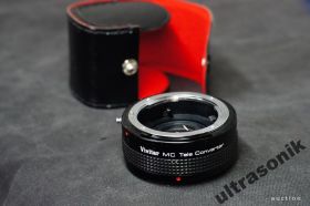 Olympus Olympus ^/--/^ 2 /--/ x -21 телеконвертер Olympus OM Vivitar MC Вживане ^_^^^ 2 /--/ x -21 телеконвертер Olympus OM Vivitar MC - фото фото фото