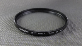 Світлофільтри Светофильтры ^/--/^ Promaster Spectrum 7 UV 77 /--/ мм. защитный ультрафиолетовый светофильтр 100% Japan Вживане ^_^^^ Promaster Spectrum 7 UV 77 мм захисний ультрафіолетовий світлофільтр 100% Japan - фото фото фото