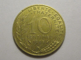 Франція Франция ^/--/^ Франция 10 сантимов 1985 года 3 /--/ П /--/ 990 ^_^^^ Франція 10 сантимів 1985 3 /--/ П /--/ 990 - фото фото фото