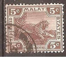 Інші країни Другие страны ^/--/^ Малайская федерация 1932 Sc.59 гаш. ^_^^^ Малайська федерація 1932 Sc.59 гаш. - фото фото фото