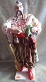 Статуетки, Скульптури, Фігурки, Фарфор Статуэтки, Скульптуры, Фигурки, Фарфор ^/--/^ Статуэтка Козак Тарас Бульба высота 50 см. ^_^^^ Статуетка Козак Тарас Бульба висота 50 см. - фото фото фото